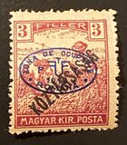 [Overprinted " Köztársaság", type O1]