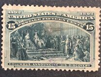 [Columbian Exposition Issue, tip BO]