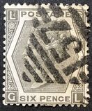 [Queen Victoria - White Control Numbers in Corners, type U2]