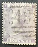 [Queen Victoria - Small White Control Letters in Corners, Tipe M]