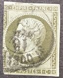 [Emperor Napoléon III - Inscription: "EMPIRE FRANC", tyyppi C]