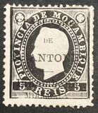 [Mozambique Postage Stamps Issue of 1886 Overprinted "CENTENARIO DE S.ANTONIO Inhambane MDCCCXCV.", type A]