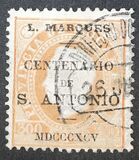 [Mozambique Stamps of 1886 Overprinted "L.MARQUES - CENTENARIO - DE. S. ANTONIO - MDCCCXCV", type C8]
