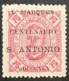 [Mozambique Stamps of 1893-1894 Overprinted "L. MARQUES - CENTENARIO - DE S. ANTONIO - MDCCCXCV", type D4]