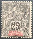 [Navigation & Commerce - Inscription: "SENEGAL DÉPENDANCES", Вид XXY7]