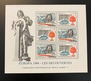 [EUROPA Stamps - Great Discoveries made by Prince Albert I, type CGD]