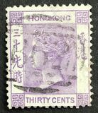 [Queen Victoria - Watermarked, type A25]