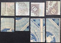 [Red Cross Charity - Brown and Green Design on Back, A type with Blue Design on Back, प्रकार H]