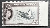 [Queen Elizabeth II and Views of Ascension, type AH]
