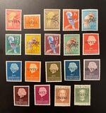 [Netherlands New Guinea Stamps Overprinted "UNTEA", type A]