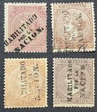 [Issue of 1869 Overprinted "HABILITADO - POR LA - NACION.", տեսակ M]
