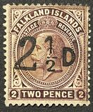 [No. 41a Surcharged, tip J]