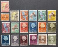 [Netherlands New Guinea Stamps Overprinted "UNTEA", type A]
