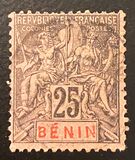 [Allegory Stamps - Inscription "GOLFE DE BENIN", type C7]