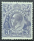 [King George V - New Colors, tegund B25]