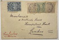 [Vasco da Gama Issue - Postage Stamps from Portuguese Africa Surcharged &  Overprinted "REPUBLICA - ANGOLA", type M4]