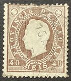[King Louis I - Stripped paper, type I4]