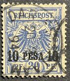 [German Stamps - Overprinted, type A3]