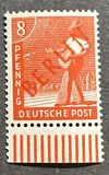 [BERLIN in Red Overprint on "Allied Occupation Zone" Stamps, type B2]