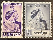 [The 25th Wedding Anniversary of King George VI and Queen Elizabeth, type AX]