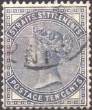 [Queen Victoria - New Watermark, type O1]