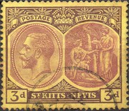 [King George V of the United Kingdom and Christopher Columbus, type F2]