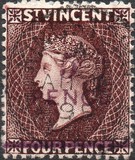[No. 44b Surcharged, type H1]
