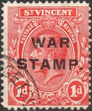 [No. 96 Overprinted "WAR STAMP.", type S]