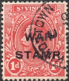[No. 96 Overprinted "WAR STAMP.", type S2]