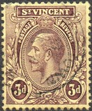 [King George V, Coat of Arms - New Watermark, Tipi Q21]