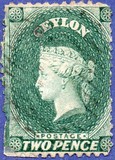 [Queen Victoria - Watermark: 23 mm High, Scrivi A22]
