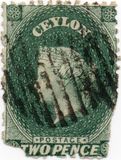 [Queen Victoria - Watermark: 23 mm High, Scrivi A22]