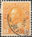 [King George V in Admiral Uniform - New Colors and Values, 类型 AD8]