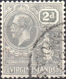 [King George V & St. Ursula - Different Watermark, प्रकार K6]