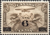 [Airmail - No. 121 Surcharged, Tipi BW]