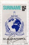 [The 50th Anniversary of International Criminal Police Organization or Interpol, տեսակ AEG]
