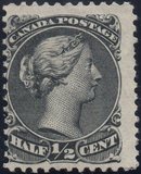 [Queen Victoria - Size: No. 1-1C 17 x 21 mm, No. 2-3a: 20 x 24mm. For Earlier Issues, see British Canada, type A1]