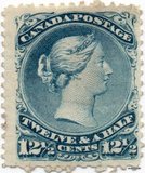 [Queen Victoria - Size: 20 x 24mm, tegund G]