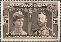 [The 300th Anniversary of the Founding of Quebec, type V]