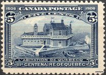 [The 300th Anniversary of the Founding of Quebec, type Y]