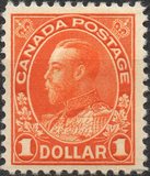 [King George V in Admiral Uniform - New Colors and Values, 类型 AD17]
