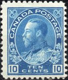 [King George V in Admiral Uniform - New Colors and Values, 类型 AD15]