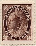 [Queen Victoria - Maple Leaf in Corners, Tip P5]