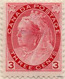 [Queen Victoria - Value in Bottom Corners, type Q6]