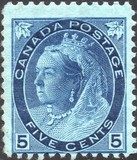 [Queen Victoria - Value in Bottom Corners, type Q7]
