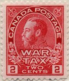 [King George V in Admiral Uniform Overprinted "War Tax", Tip AL1]