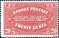 [Special Delivery Stamps, type AP]