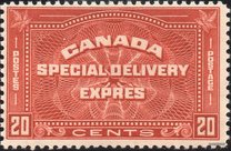 [Special Delivery, as No. 147 but Inscription "CENTS", type BY]