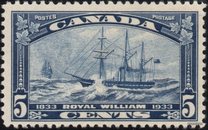 [The 100th Anniversary of the First Atlantic Crossing of a Canadian Steamer, Tipi CB]
