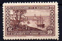 [Exposición Filatélica Internacional. Argel., tipo X1]